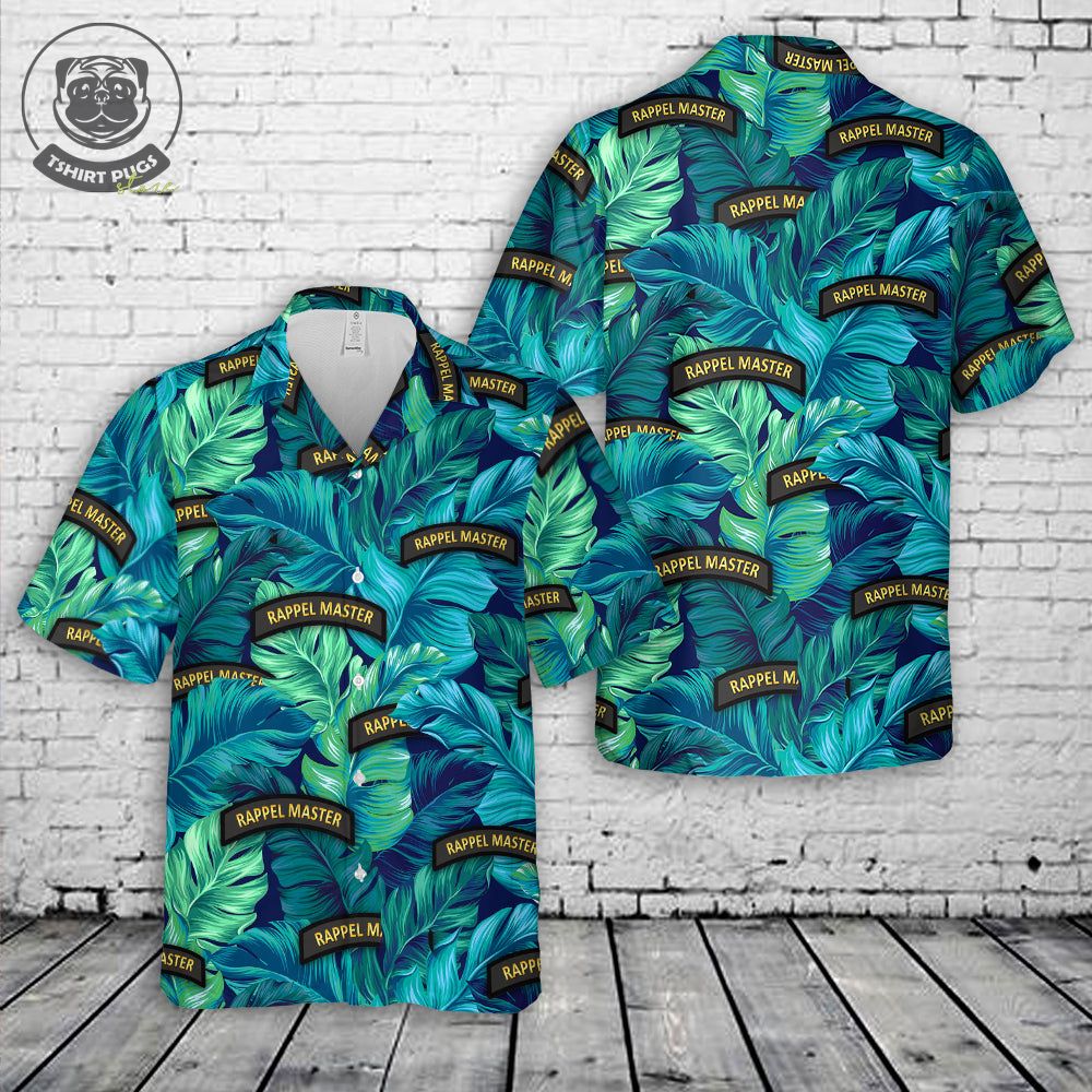 US Army Rappel Master Tab Hawaiian Shirt - Tshirtpugs Store